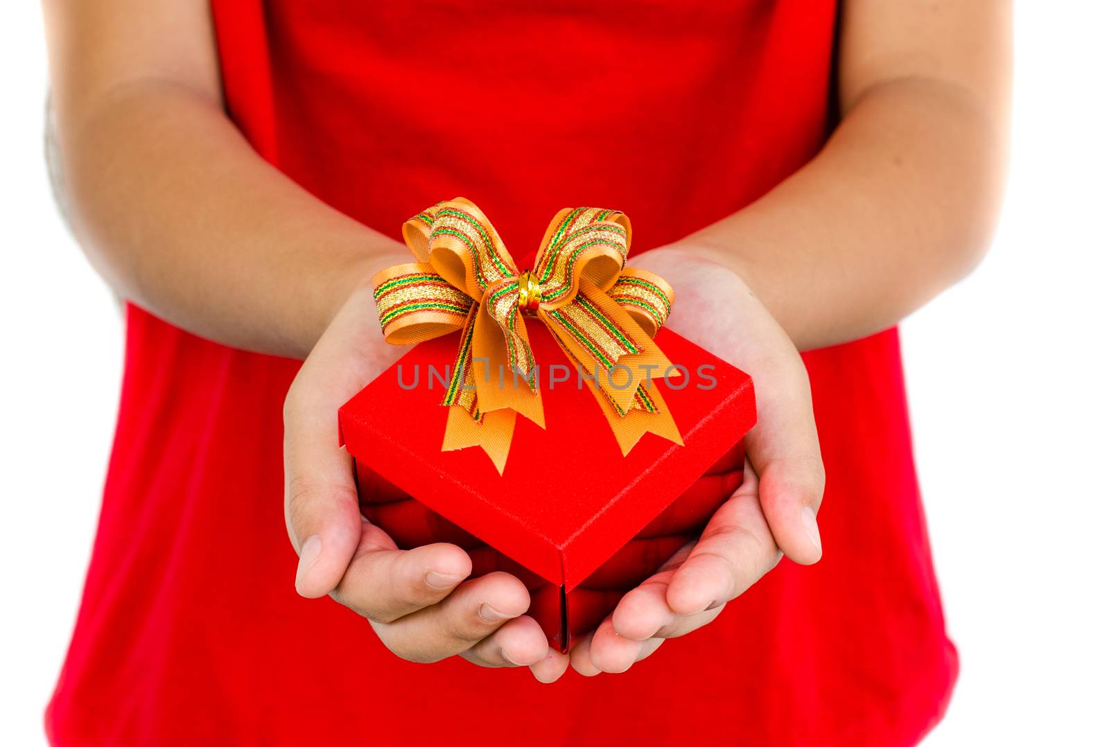 gift box in hand girl by photobyphotoboy