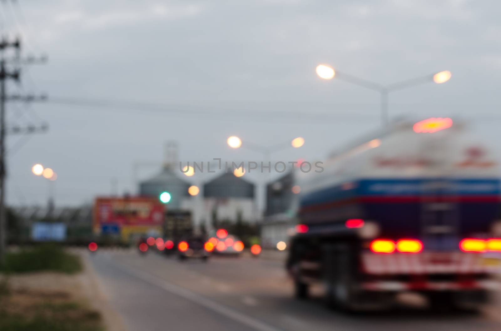 blur cars traffic on urban street by photobyphotoboy