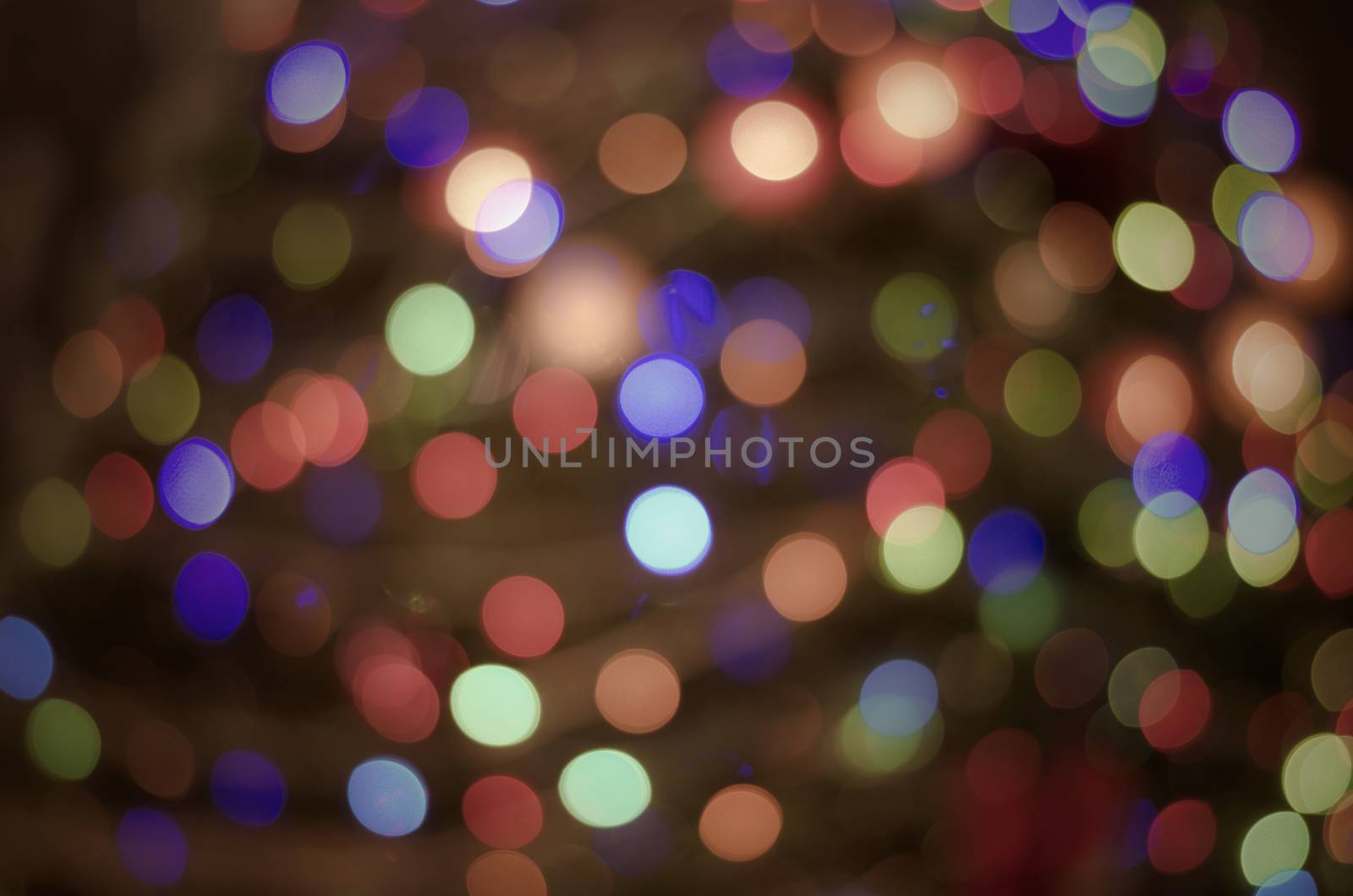 background bokeh happy New Year lights vintage