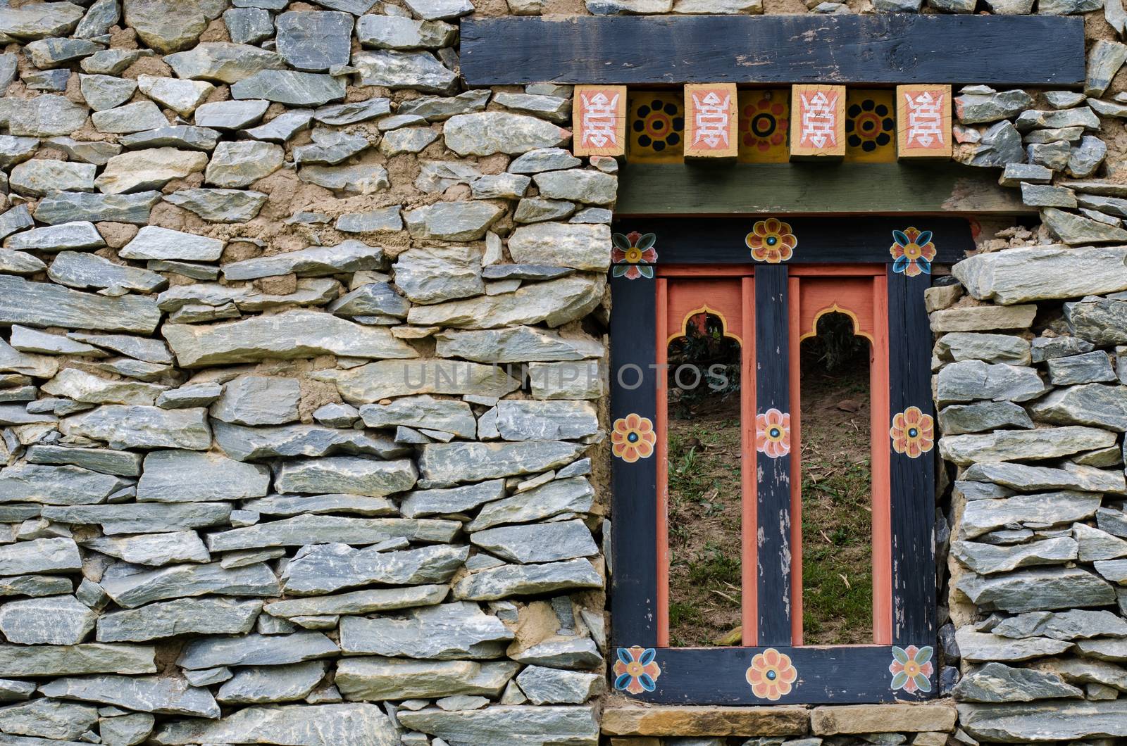 Chinese old style window