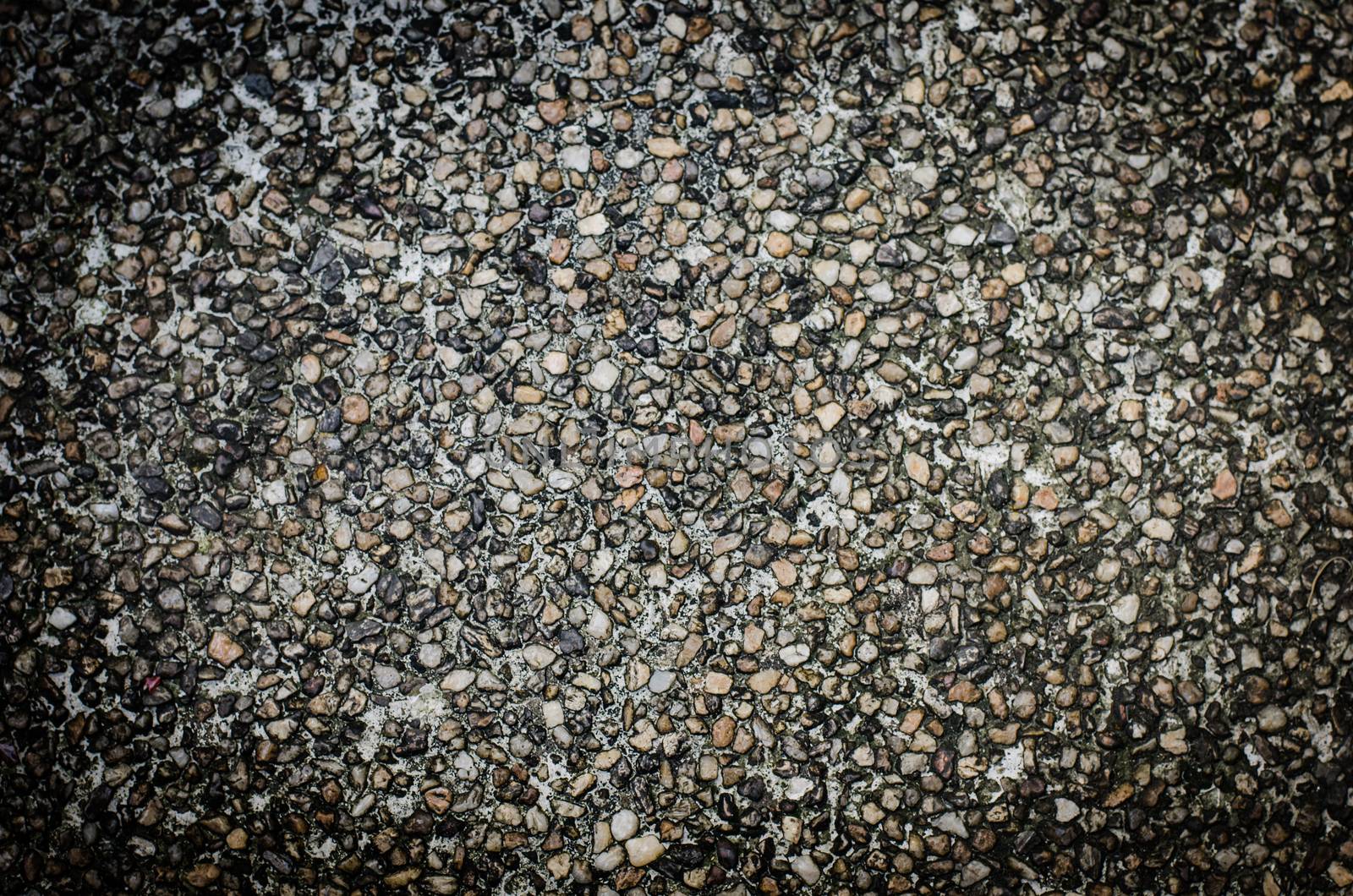 Stone walkway in the park