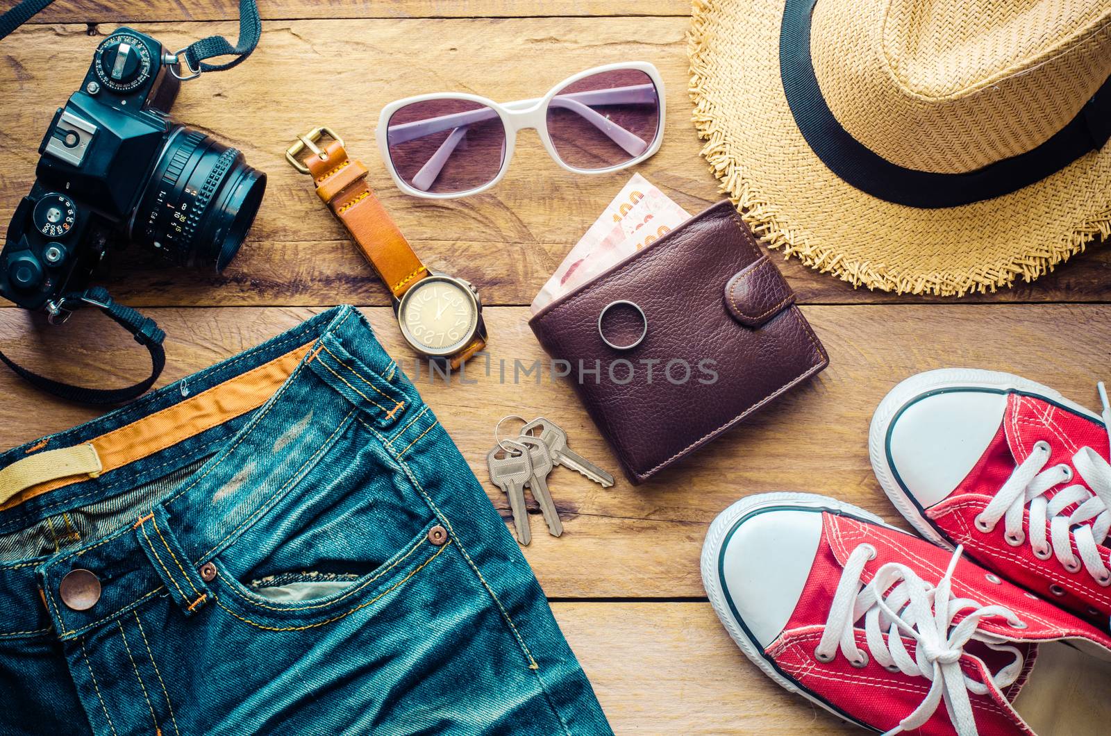 Travel Clothing accessories Apparel along for the trip