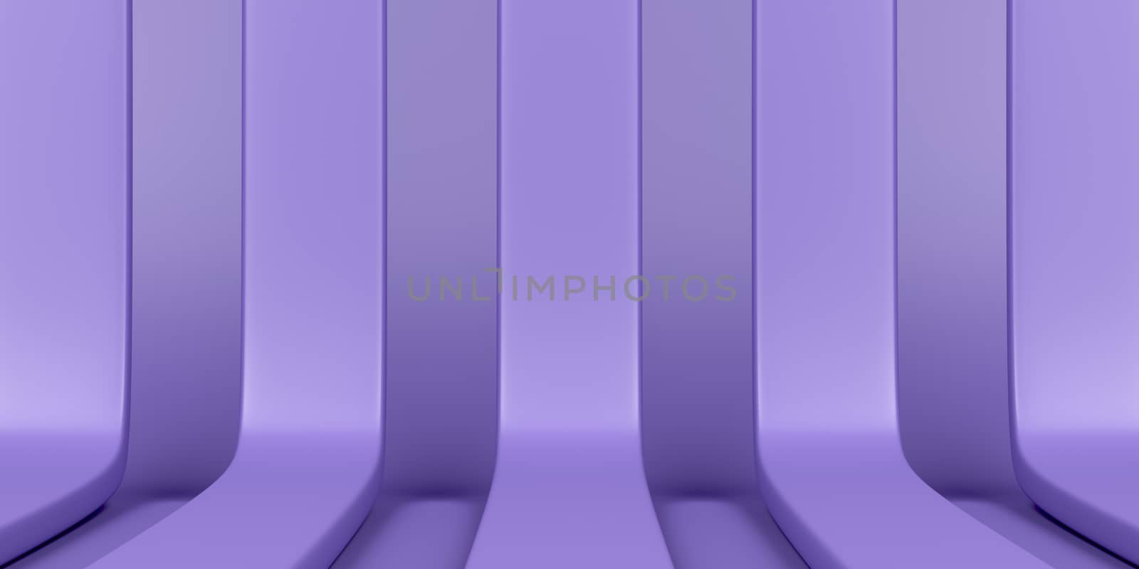 Abstract background with purple stripes, front view
