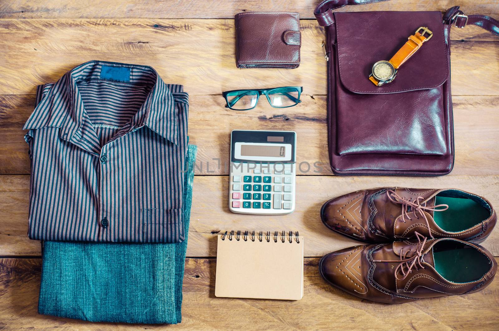 Clothing and accessories for businessman