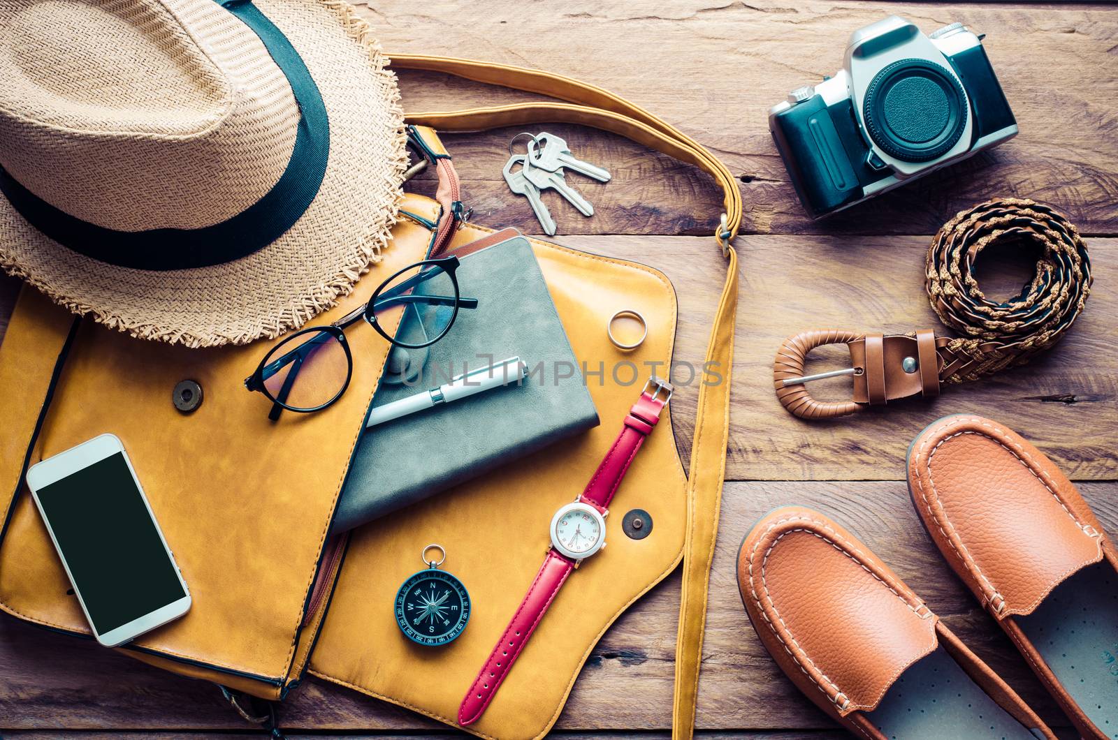 Travel Clothing accessories Apparel along for the trip