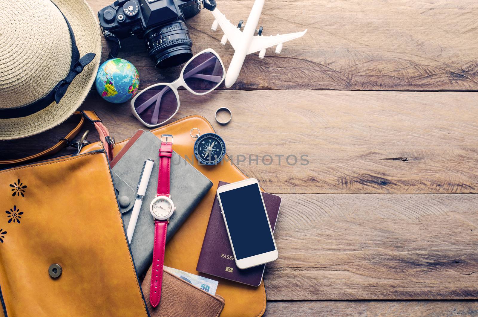 Travel Clothing accessories Apparel along for the trip
