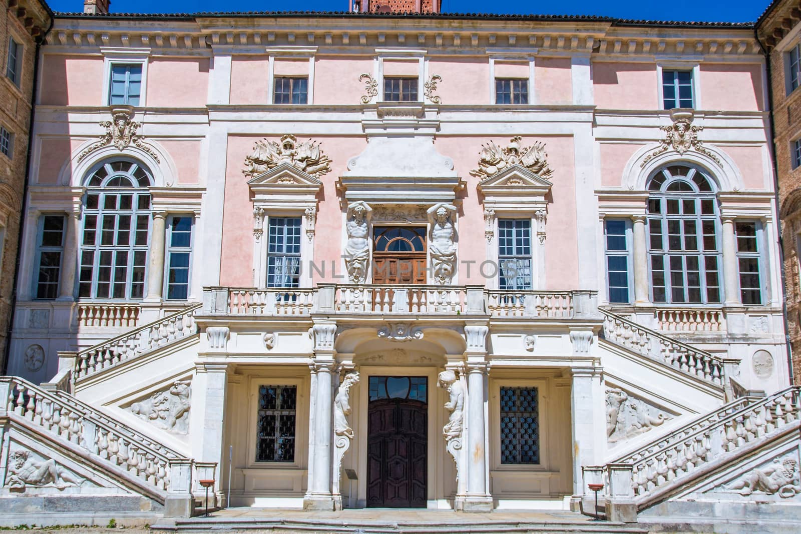 Govone castle, Langhe, Piedmomt, Italy