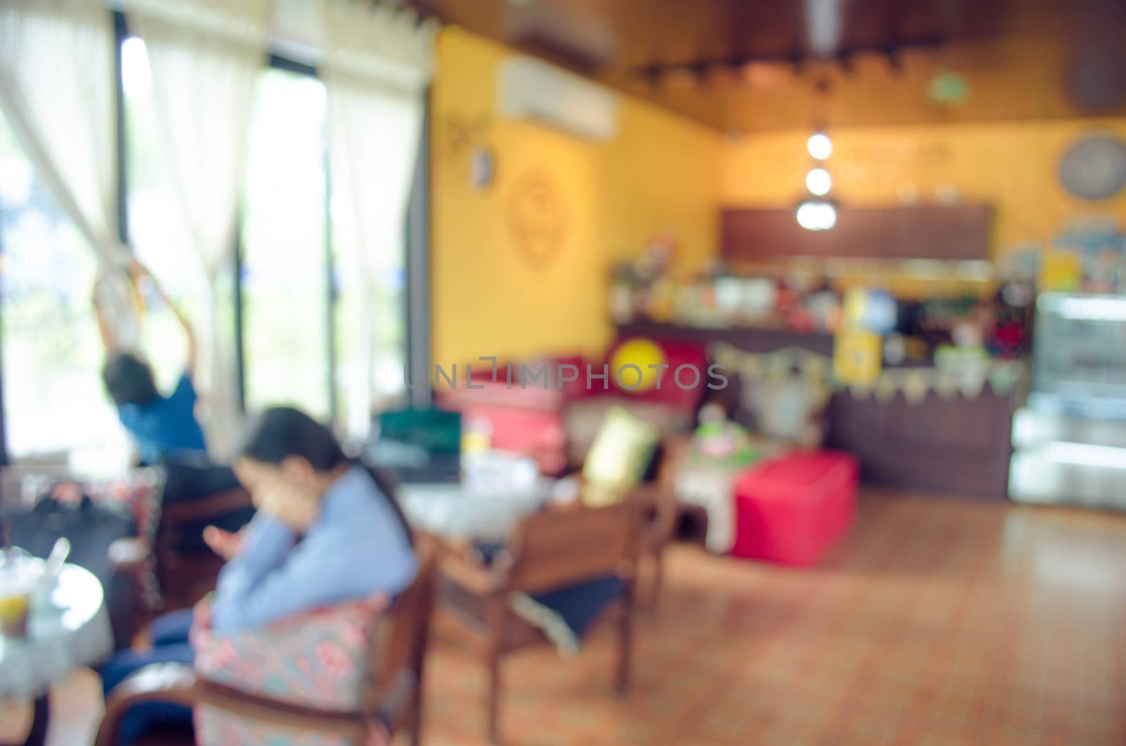 Coffee Shop Blurred background