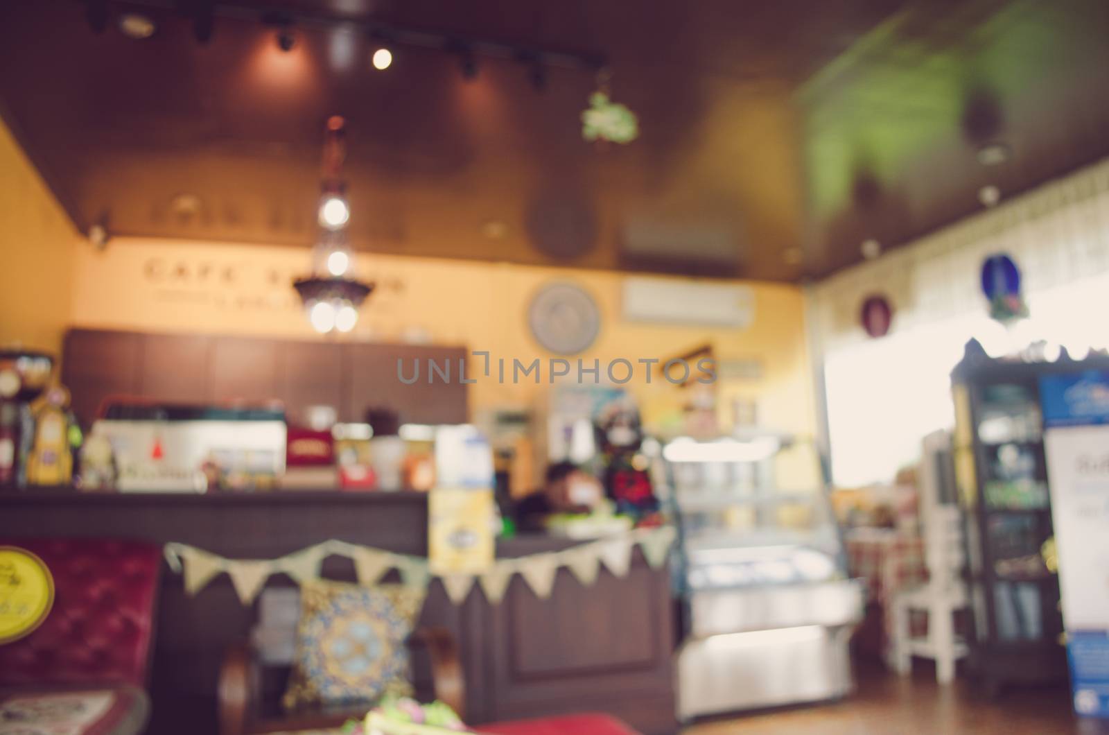 Coffee Shop Blurred background