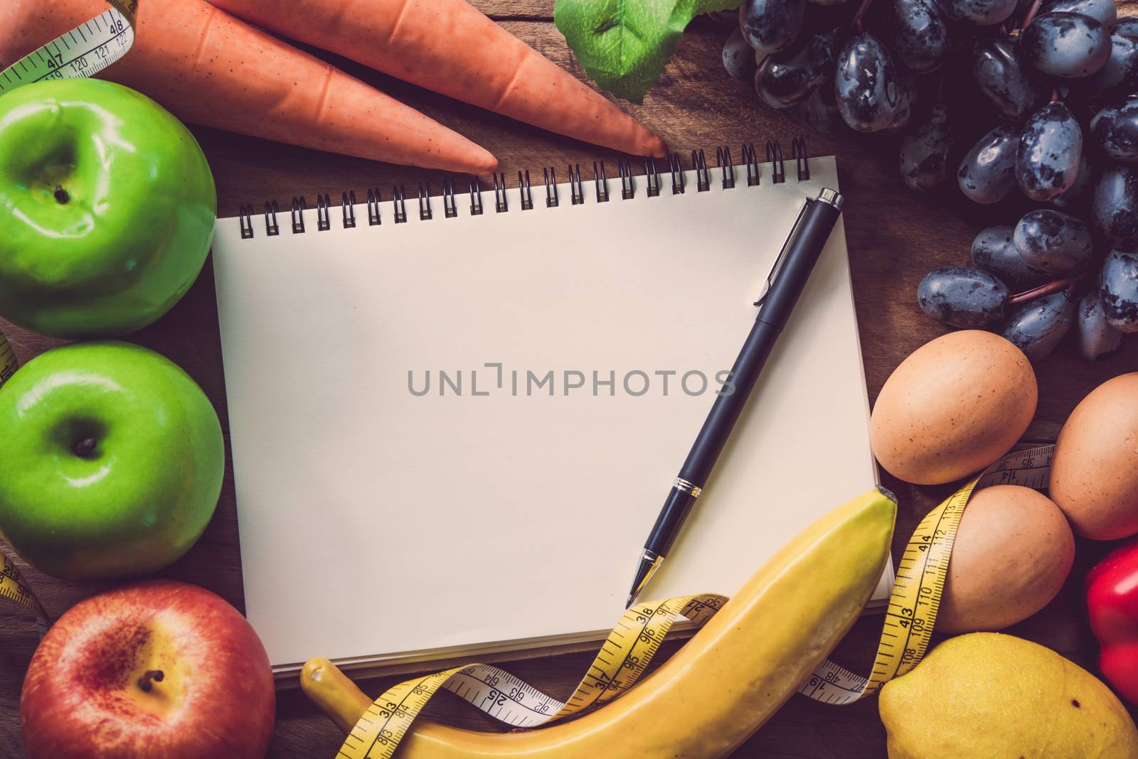 Healthy food and planing for diet