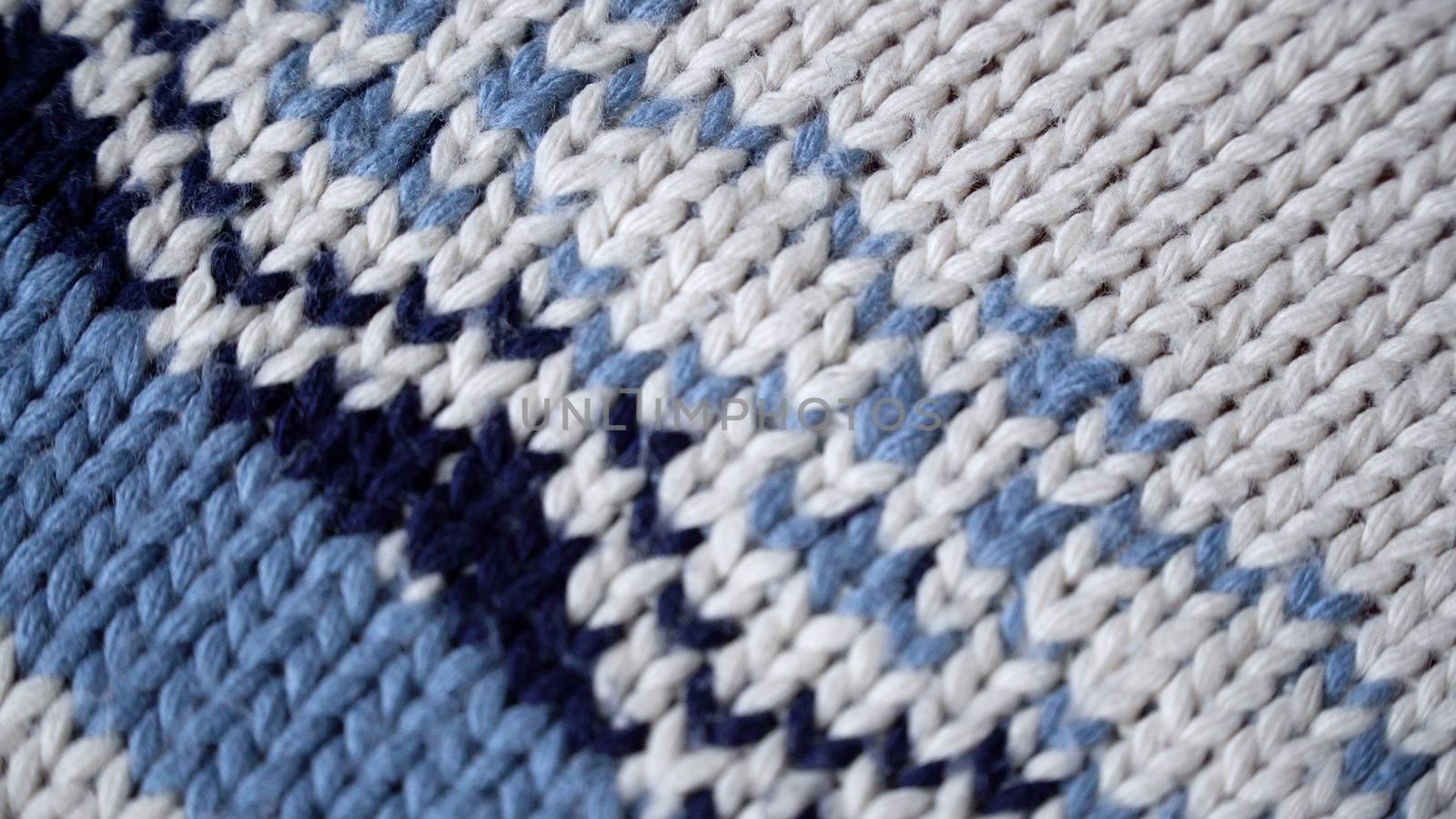 The texture of a warm wool sweater.Close-up by lanser314