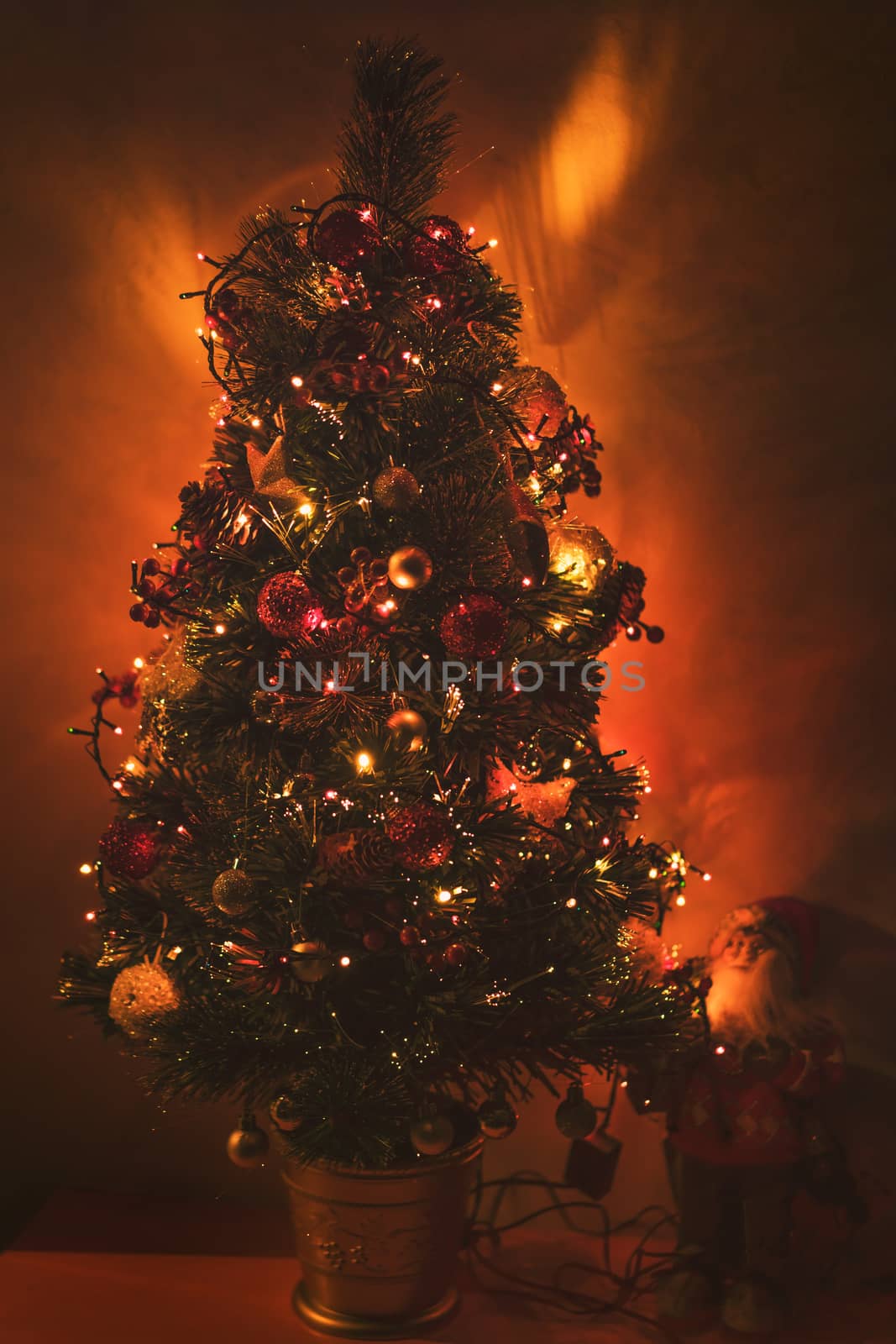 Christmas tree in living room by Robertobinetti70