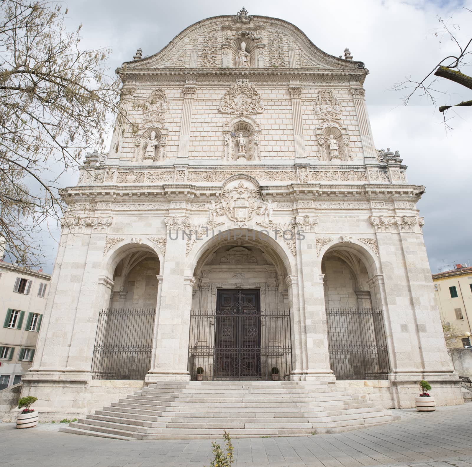 San Nicola Cathedral Duomo in Sassari, Italy