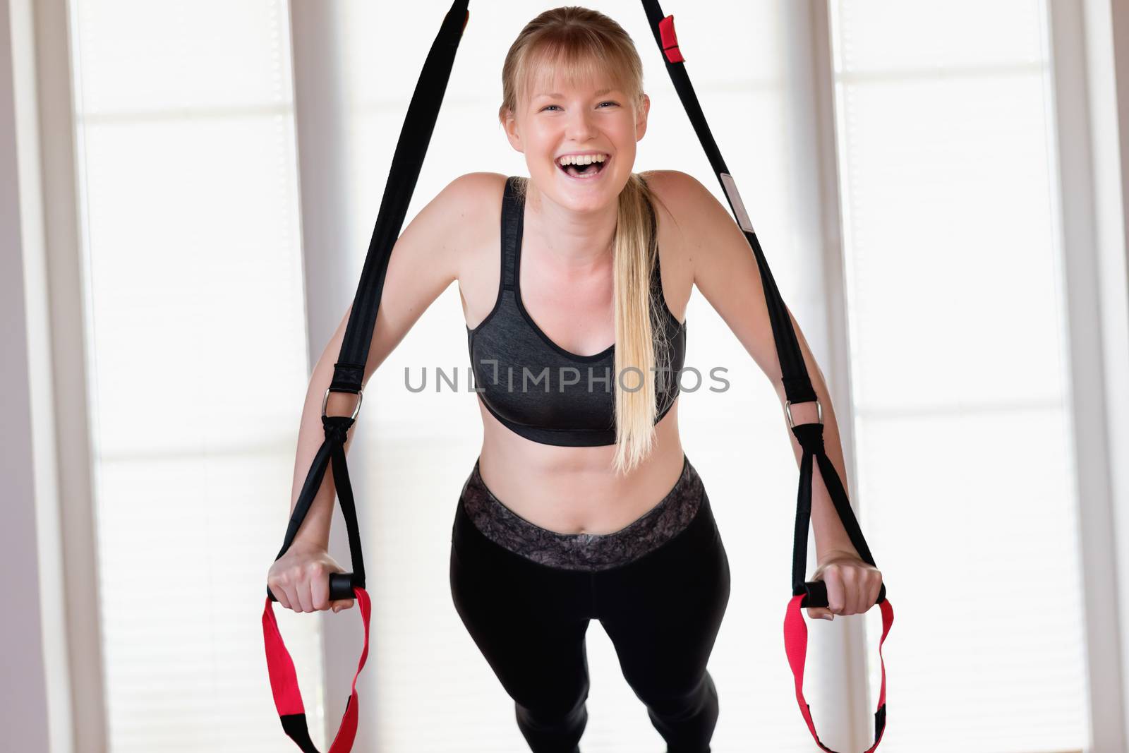 Girl in sling training by w20er