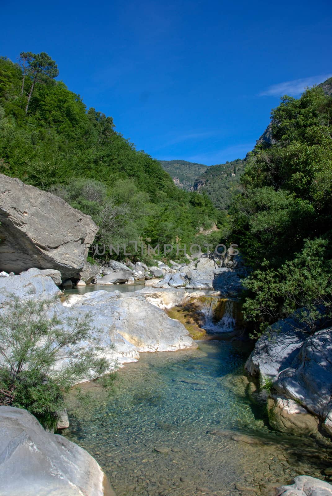 Creek near Rocchetta Nervina, Liguria - Italy