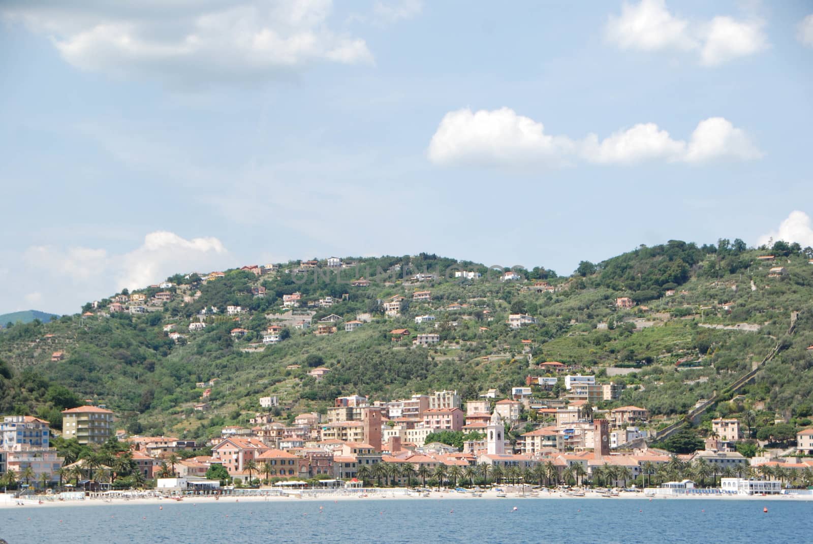 View of Noli, Liguria - Italy