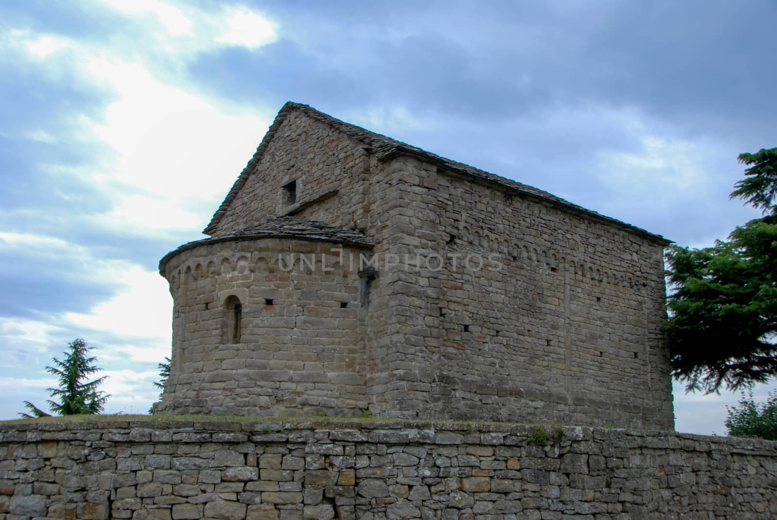 Romanesque Chapel of St. Sebastian, Bergolo, Piedmont - Italy