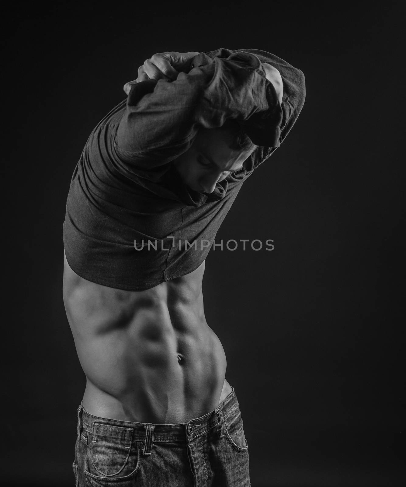 Perfectly shaped abs by Alex_L