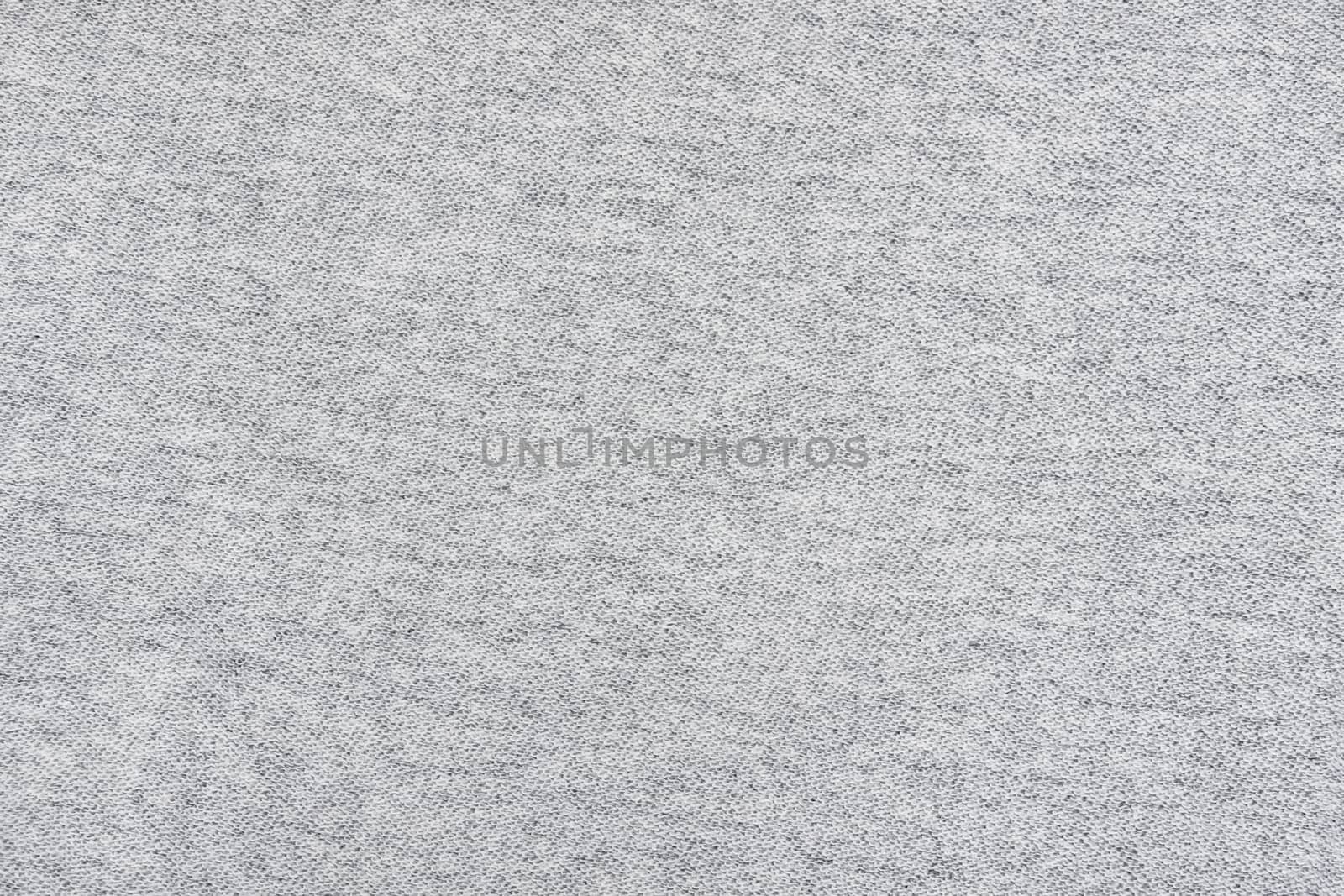 Inner side of warm gray fleece fabric texture cotton