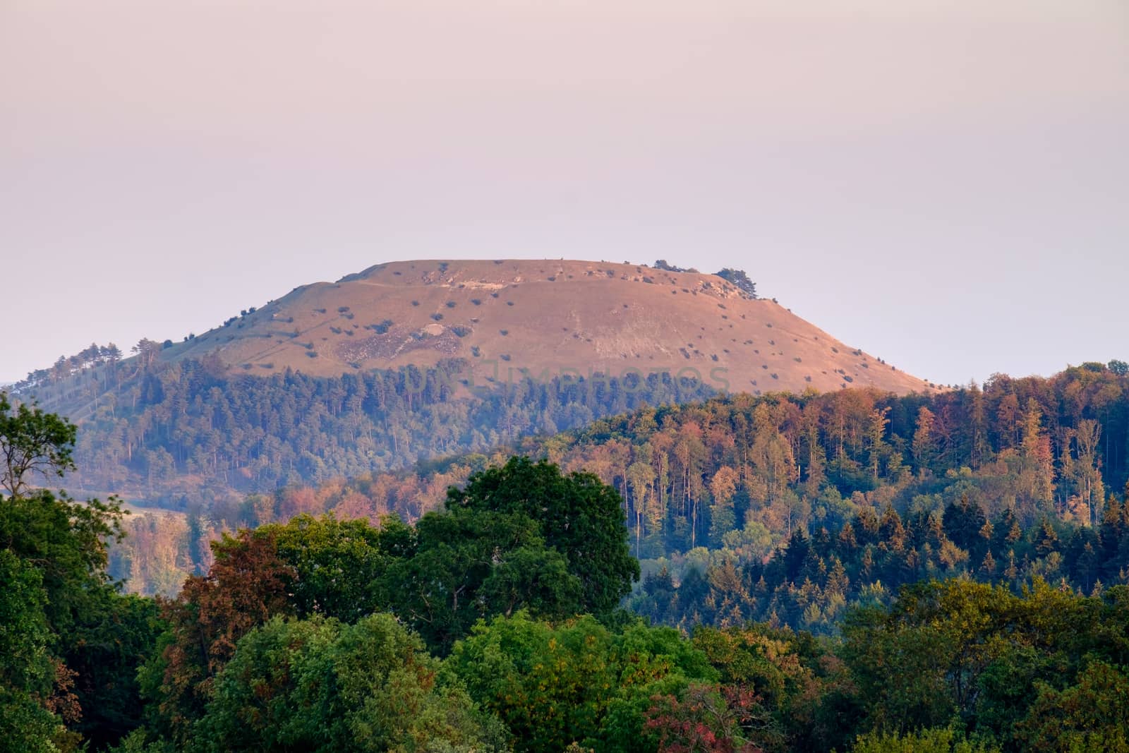 The famous hill Ipf near town Bopfingen by w20er