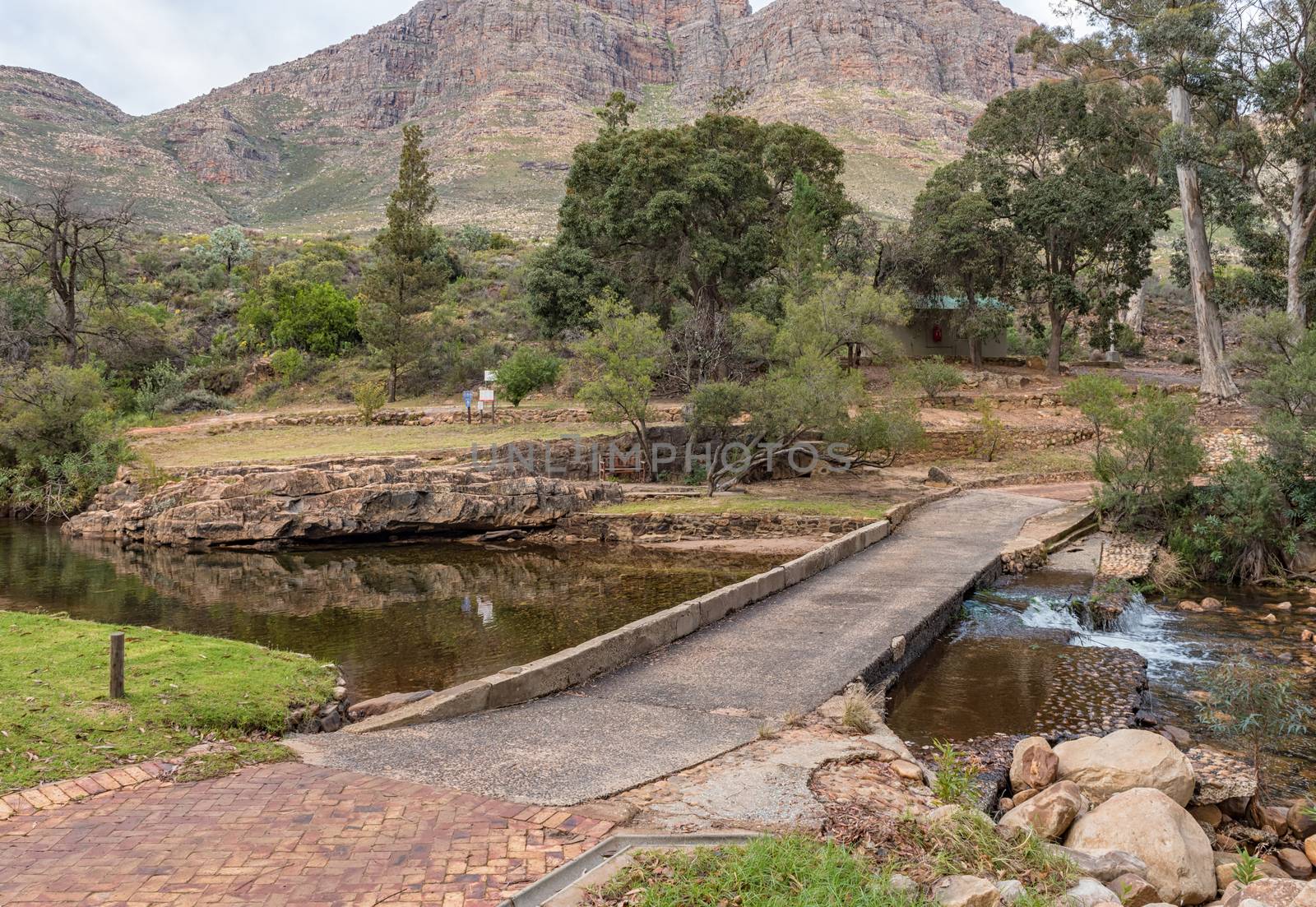 A low level road bridge at Algeria in the Cederberg Mountains in the Western Cape of South Africa