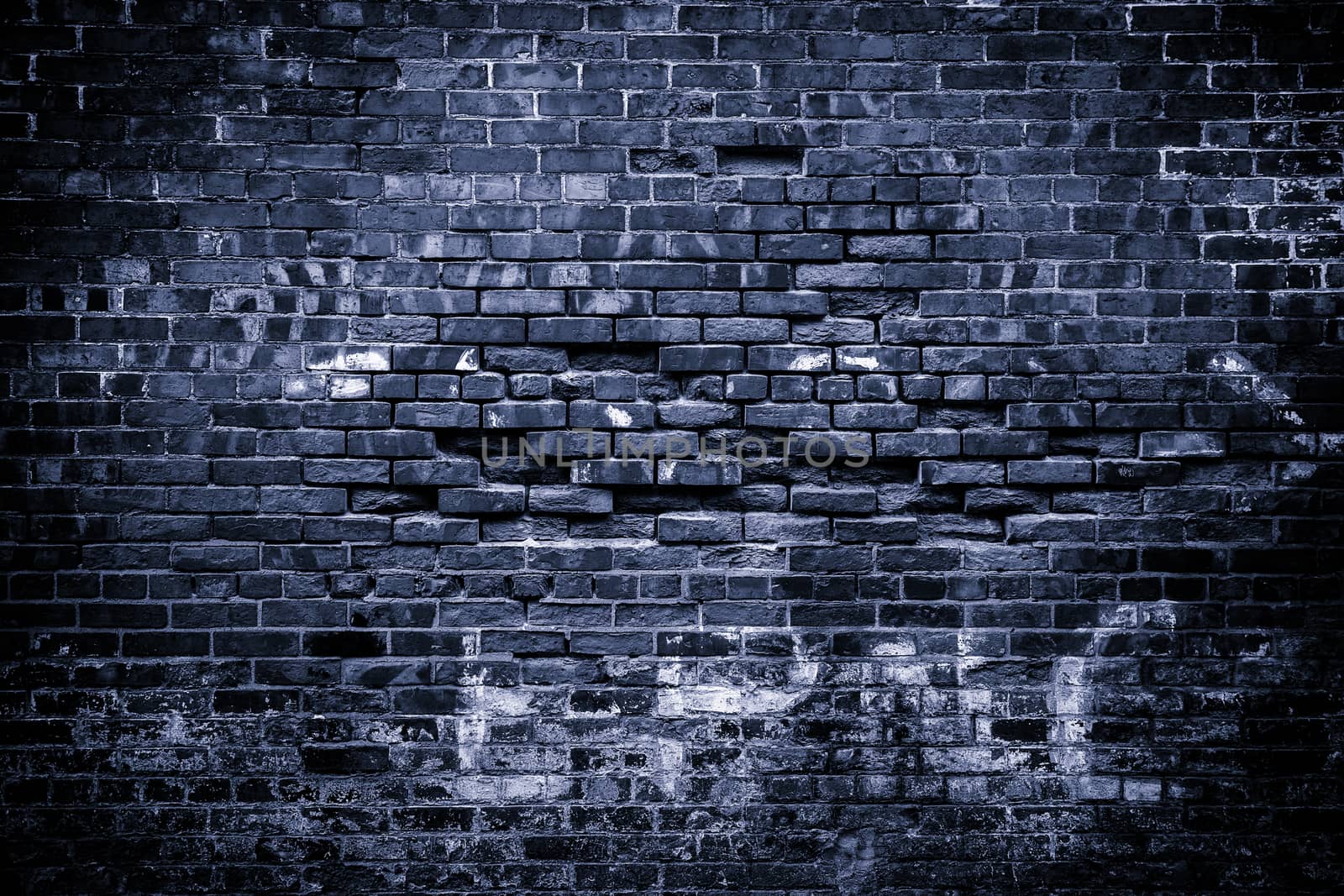 Red brick wall by esebene