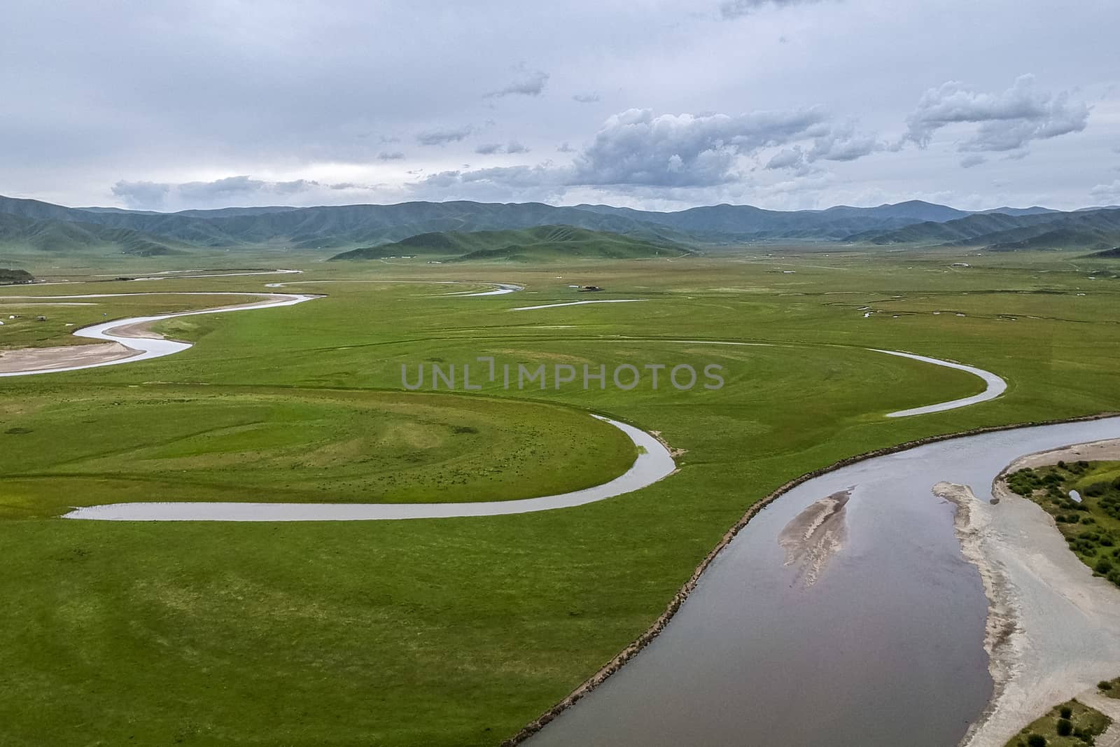 The moon bay resort of Hongyuan county, Sichuan province.