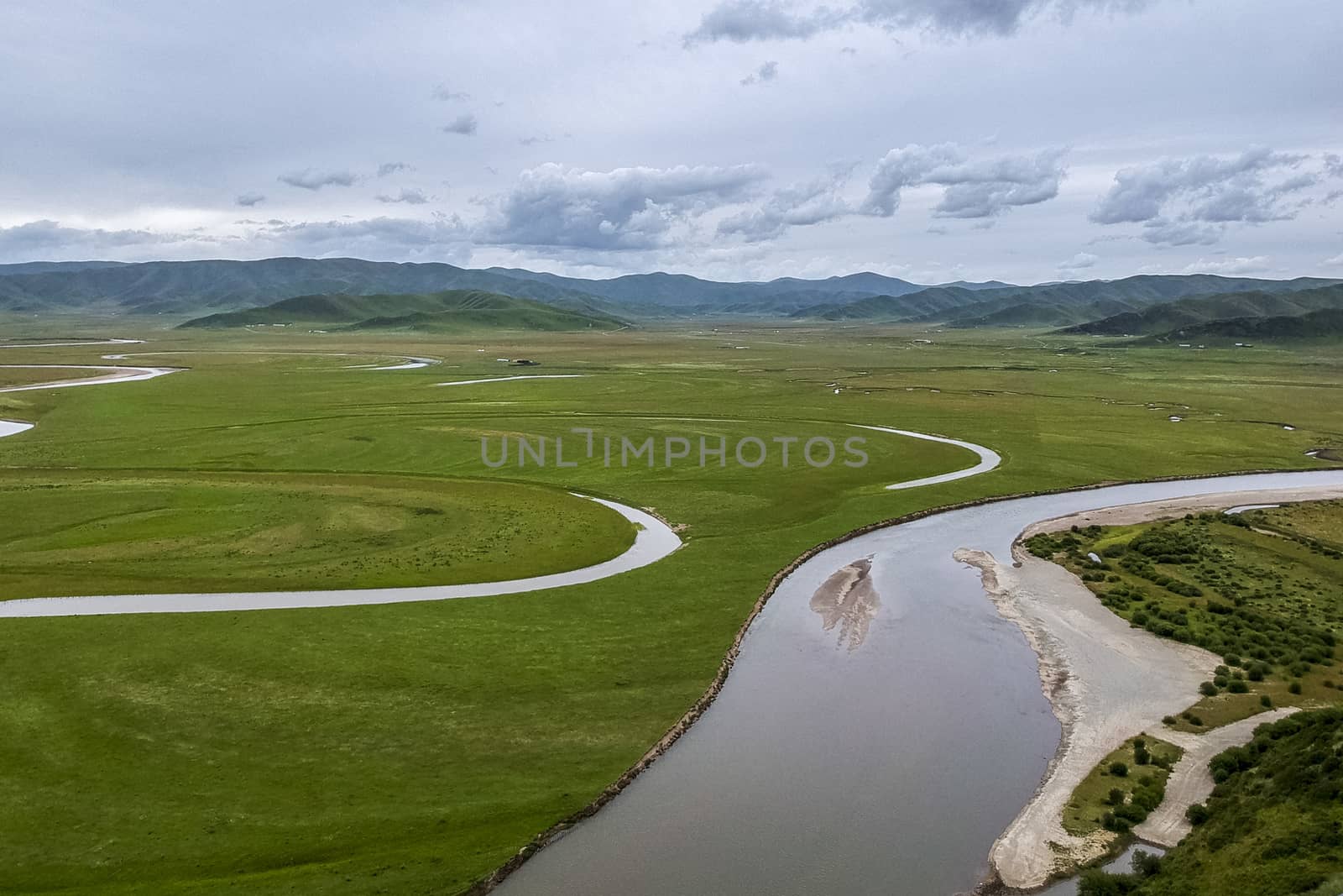 The moon bay resort of Hongyuan county, Sichuan province.