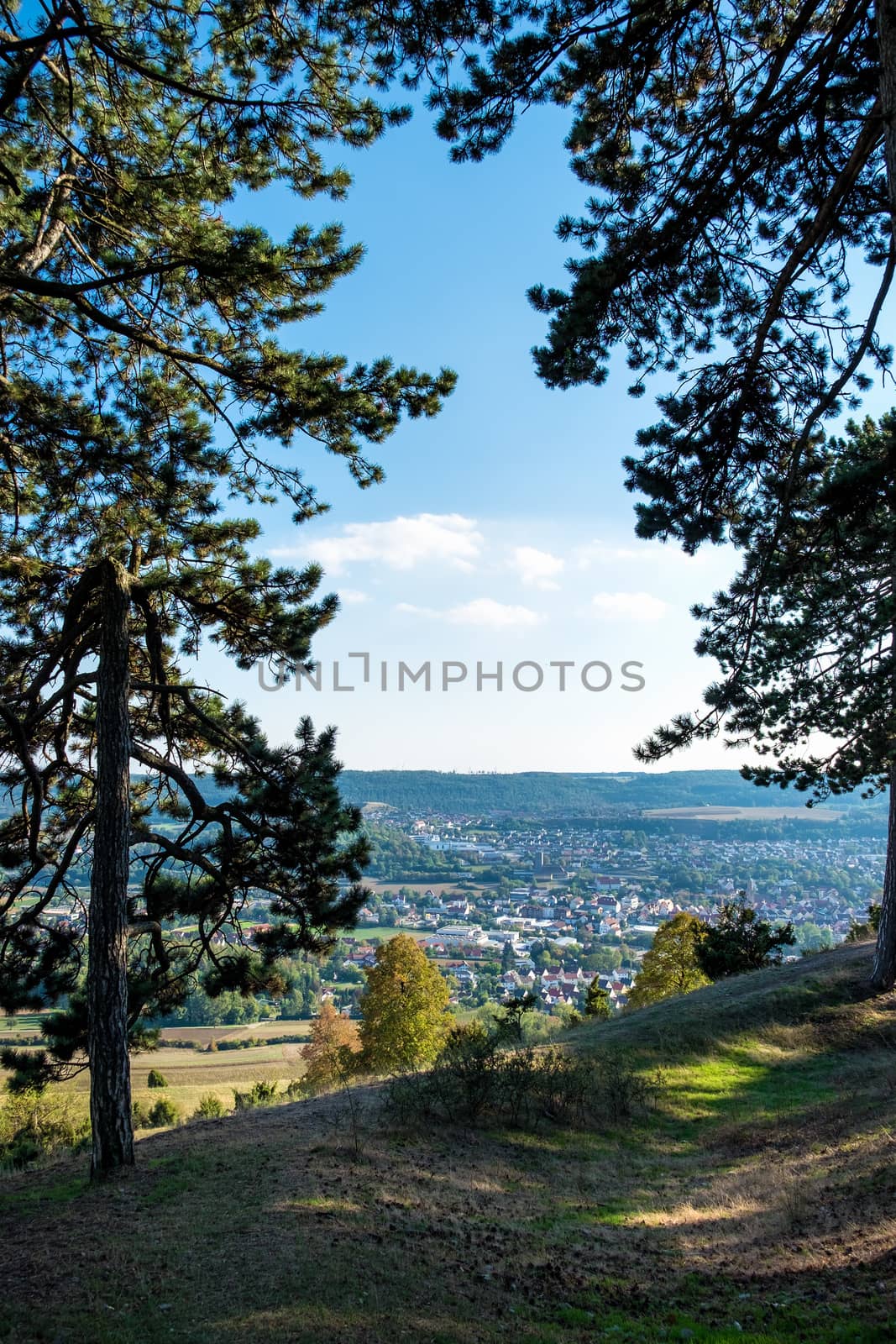 View to Bopfingen by w20er