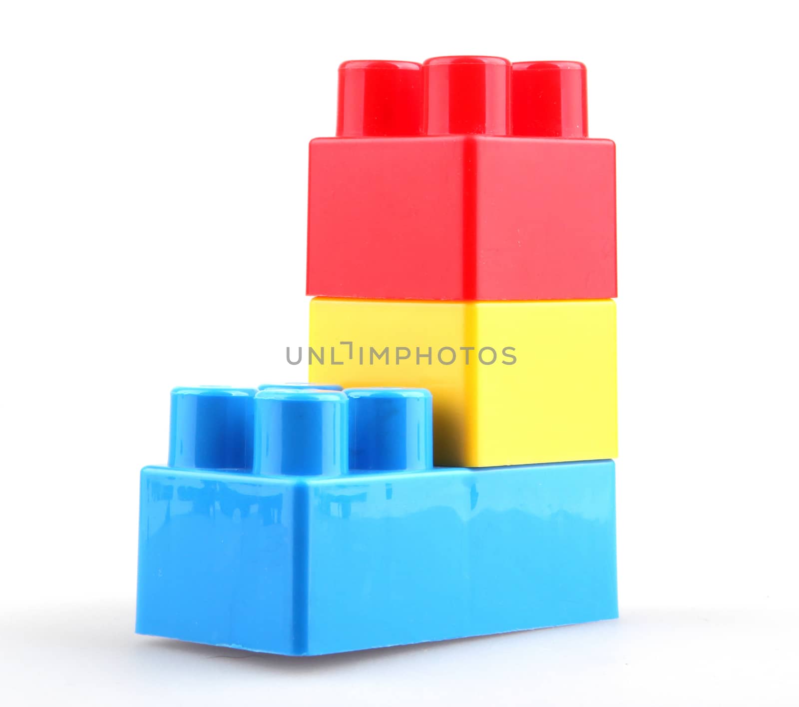 Plastic Toy Blocks Encourage Learning Through Play