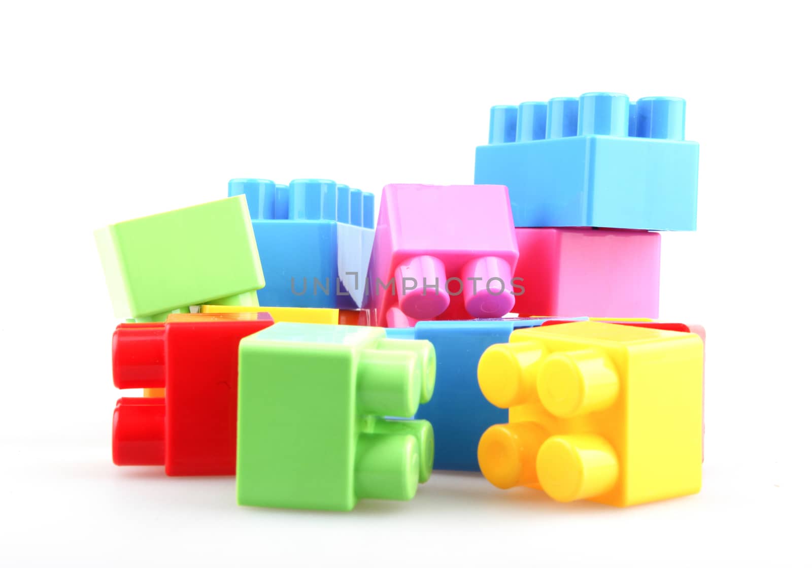 Plastic building blocks by nenovbrothers