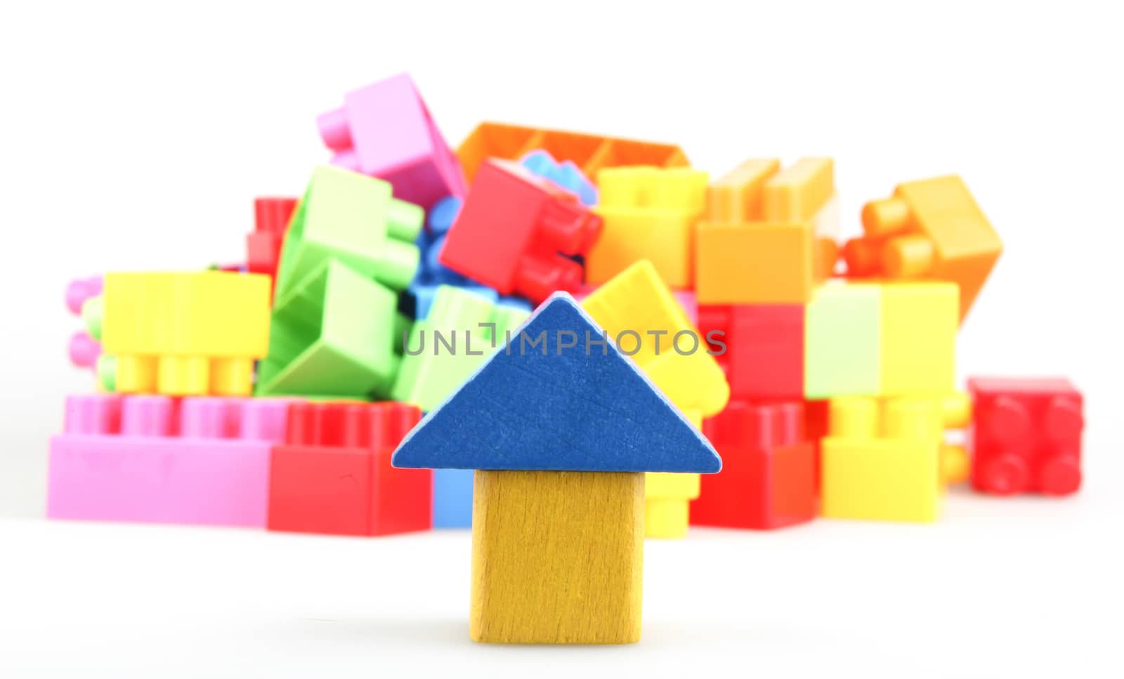 Wooden building blocks by nenovbrothers