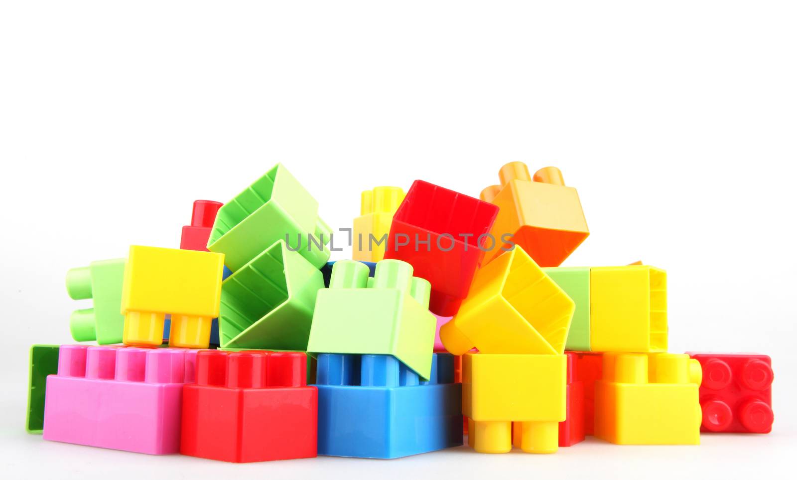 Plastic building blocks by nenovbrothers