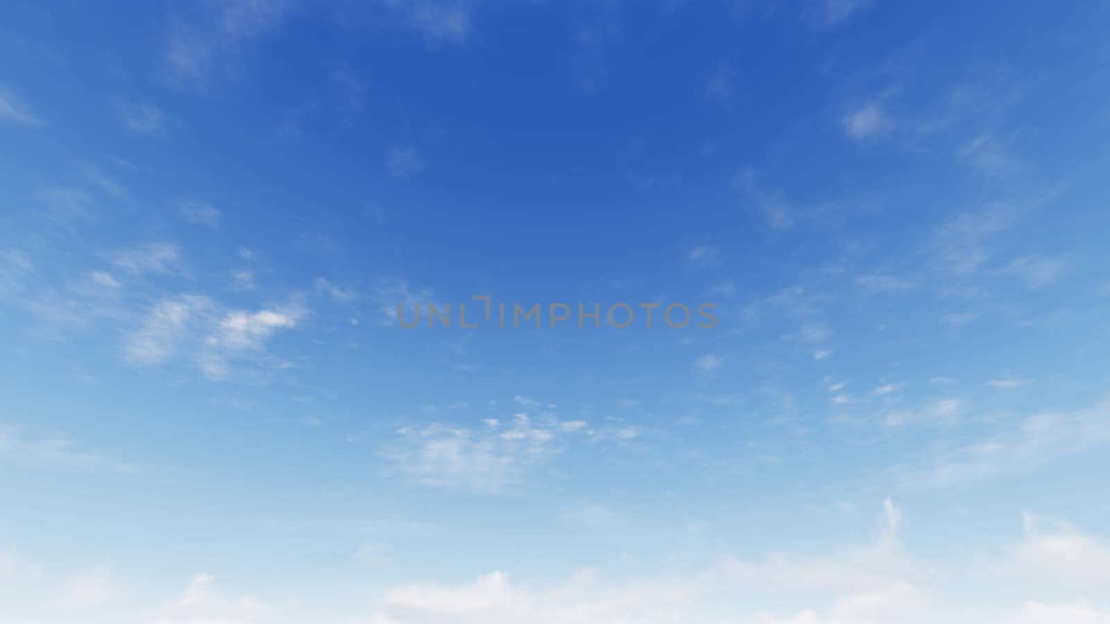 Cloudy blue sky abstract background, blue sky background with tiny clouds, 3d rendering

