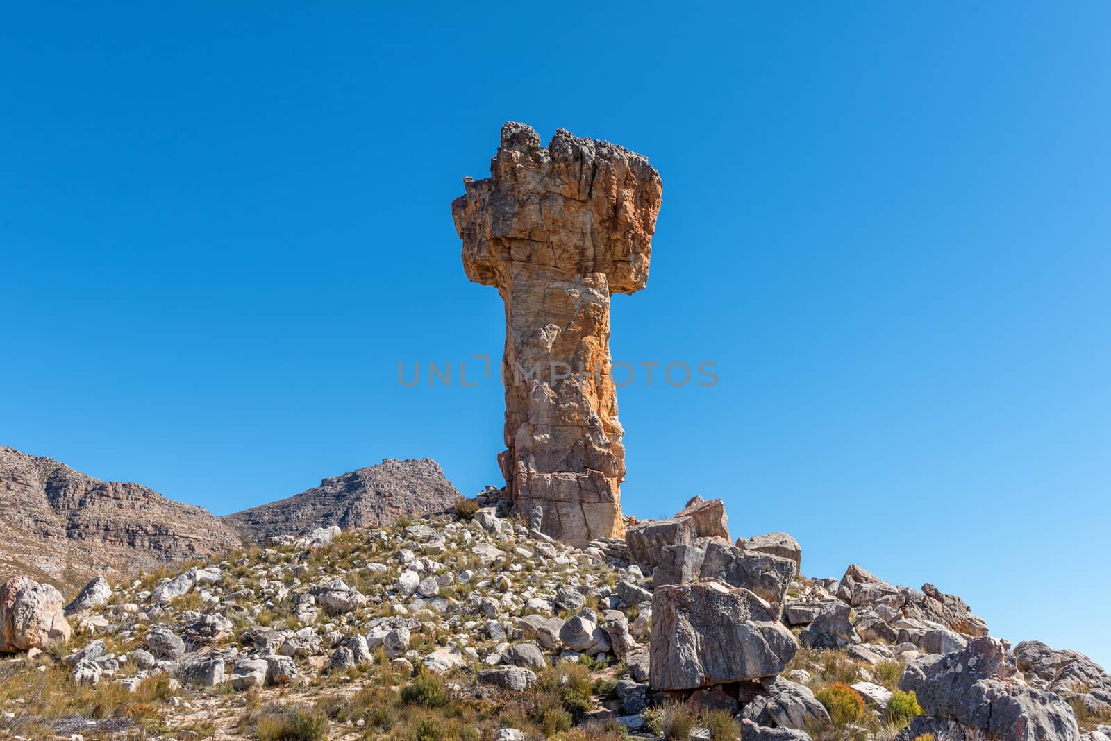 The Maltese Cross on the Bokveldskloof hiking trail near Dwarsrivier in the Cederberg Mountains of the Western Cape Province