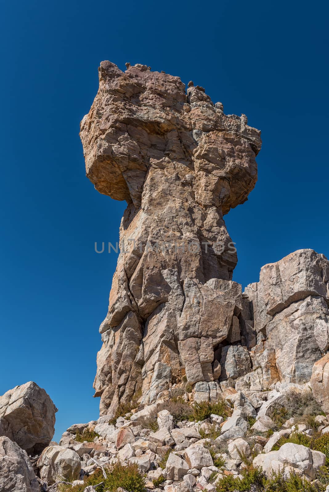 The Maltese Cross on the Bokveldskloof hiking trail near Dwarsrivier in the Cederberg Mountains of the Western Cape Province