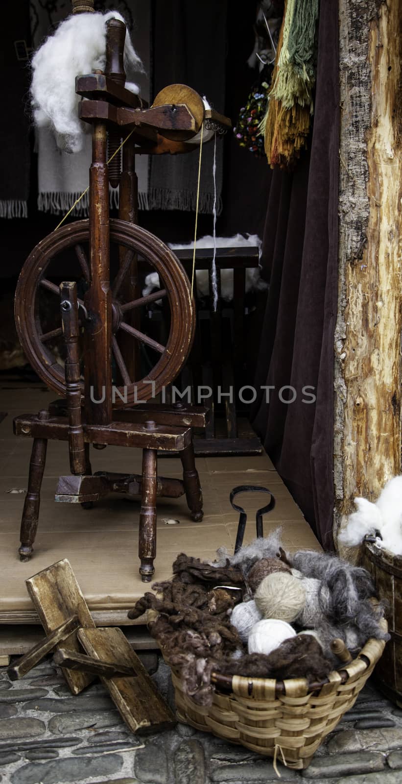 Tools for making wool by esebene