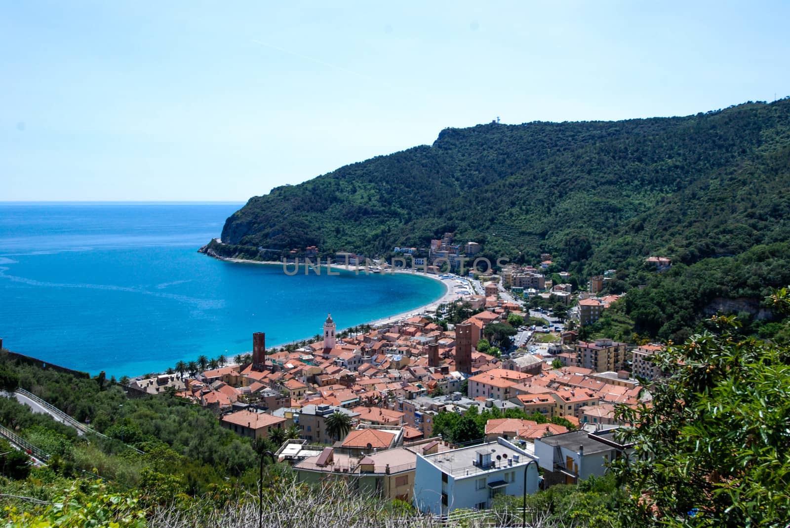 View of Noli, Liguria - Italy