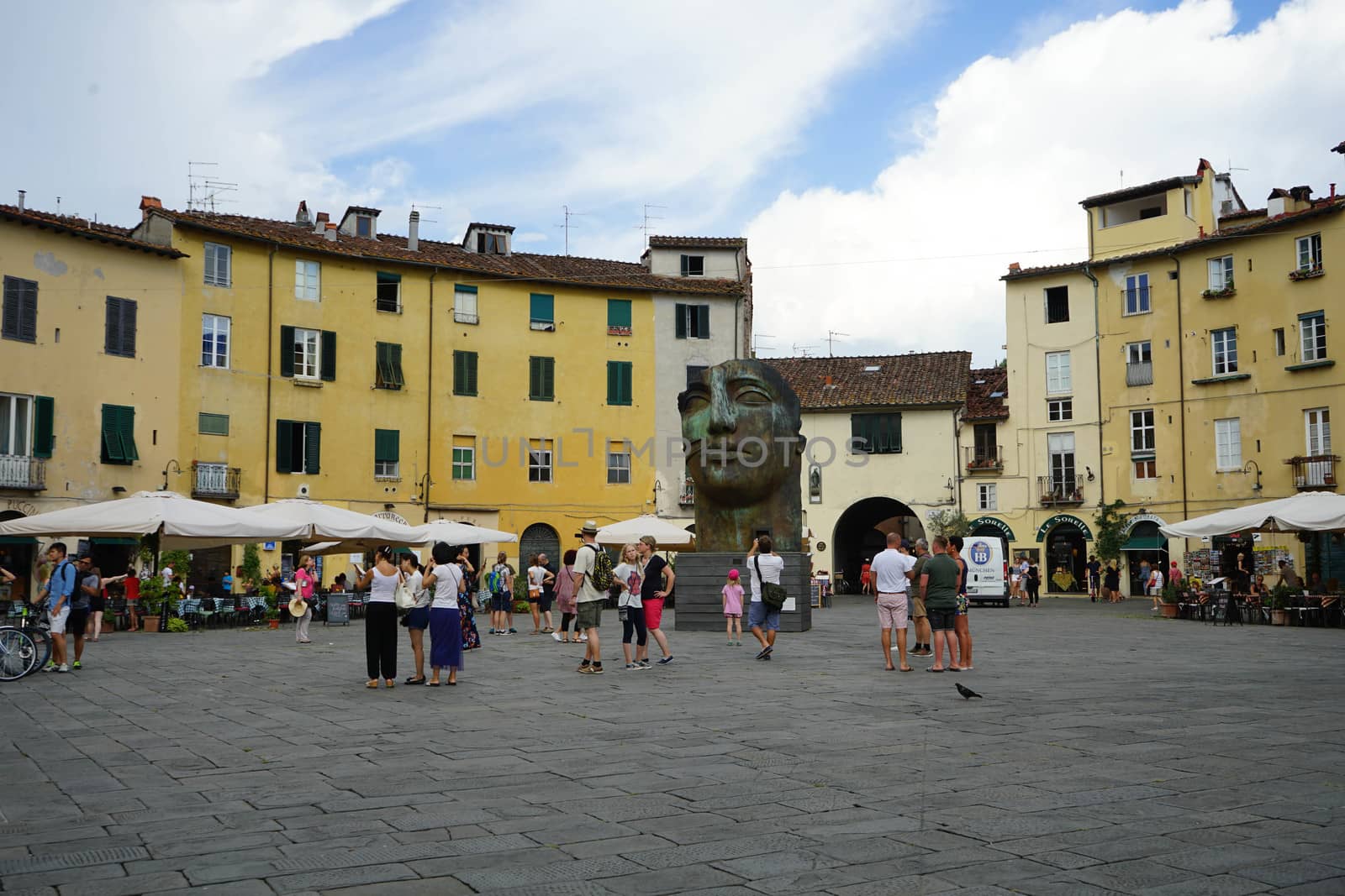 Amphitheater Square, Lucca, Tuscany - Italy by cosca