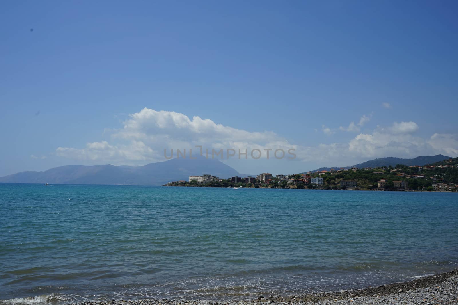 The seaside of Sapri, Campania - Italy