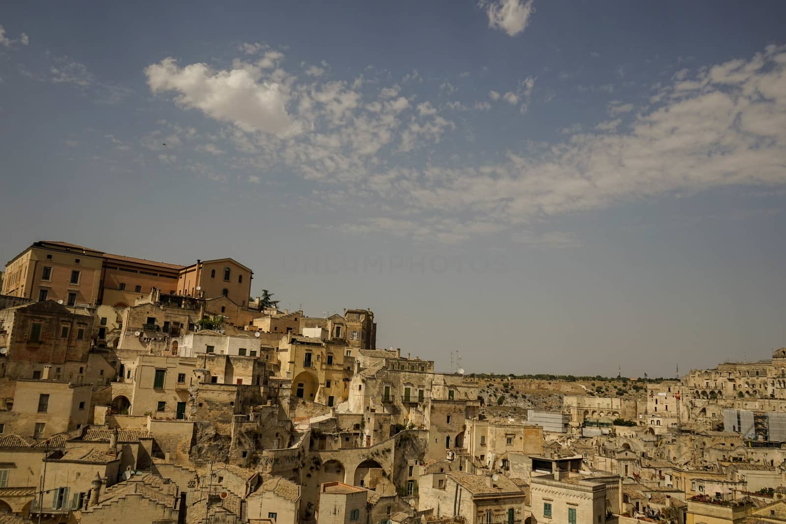 View on the Matera "stones" by cosca