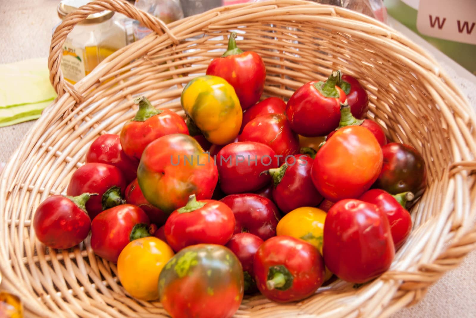 Some peppers of Capriglio, Slow Food Presidium. Piedmont - Italy by cosca