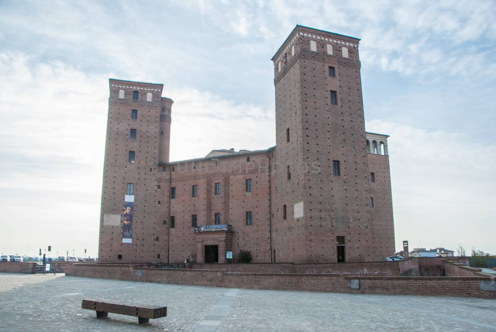 Castle Principles of Acaja, Fossano, Piedmont - Italy by cosca