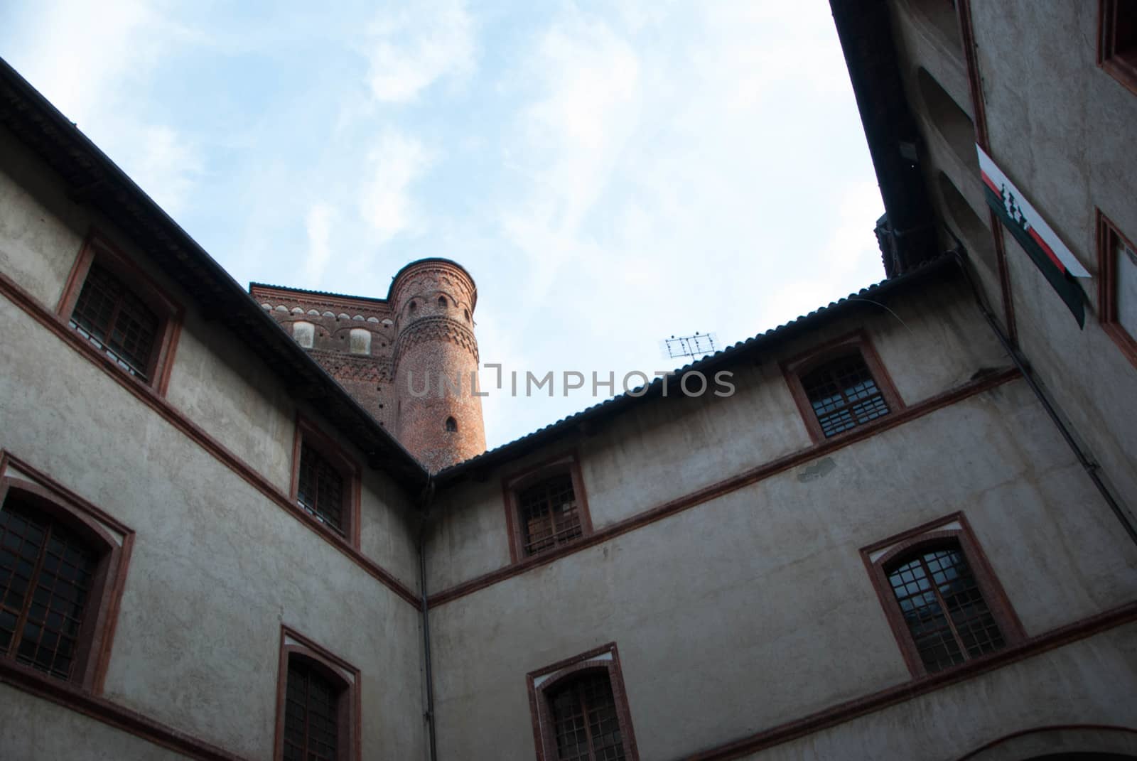 Castle Principles of Acaja, Fossano, Piedmont - Italy by cosca