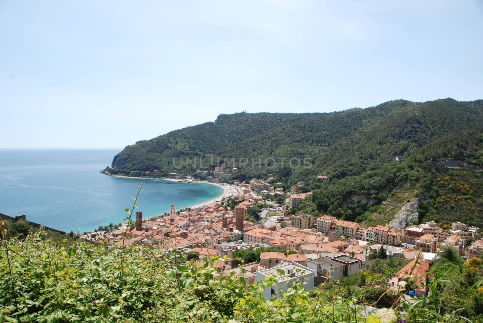 View of Noli, Liguria - Italy