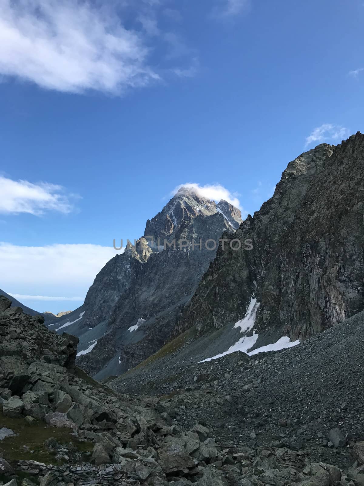 The mountain Monviso, Piedmont - Italy by cosca