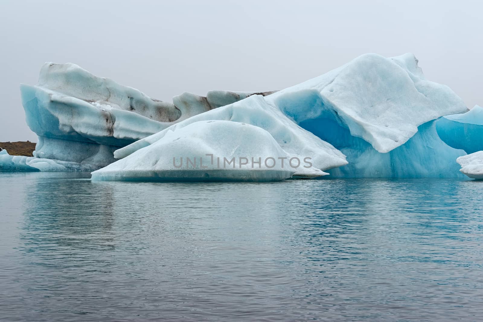 Icebergs in the Jokulsarlon's lake, Iceland by LuigiMorbidelli
