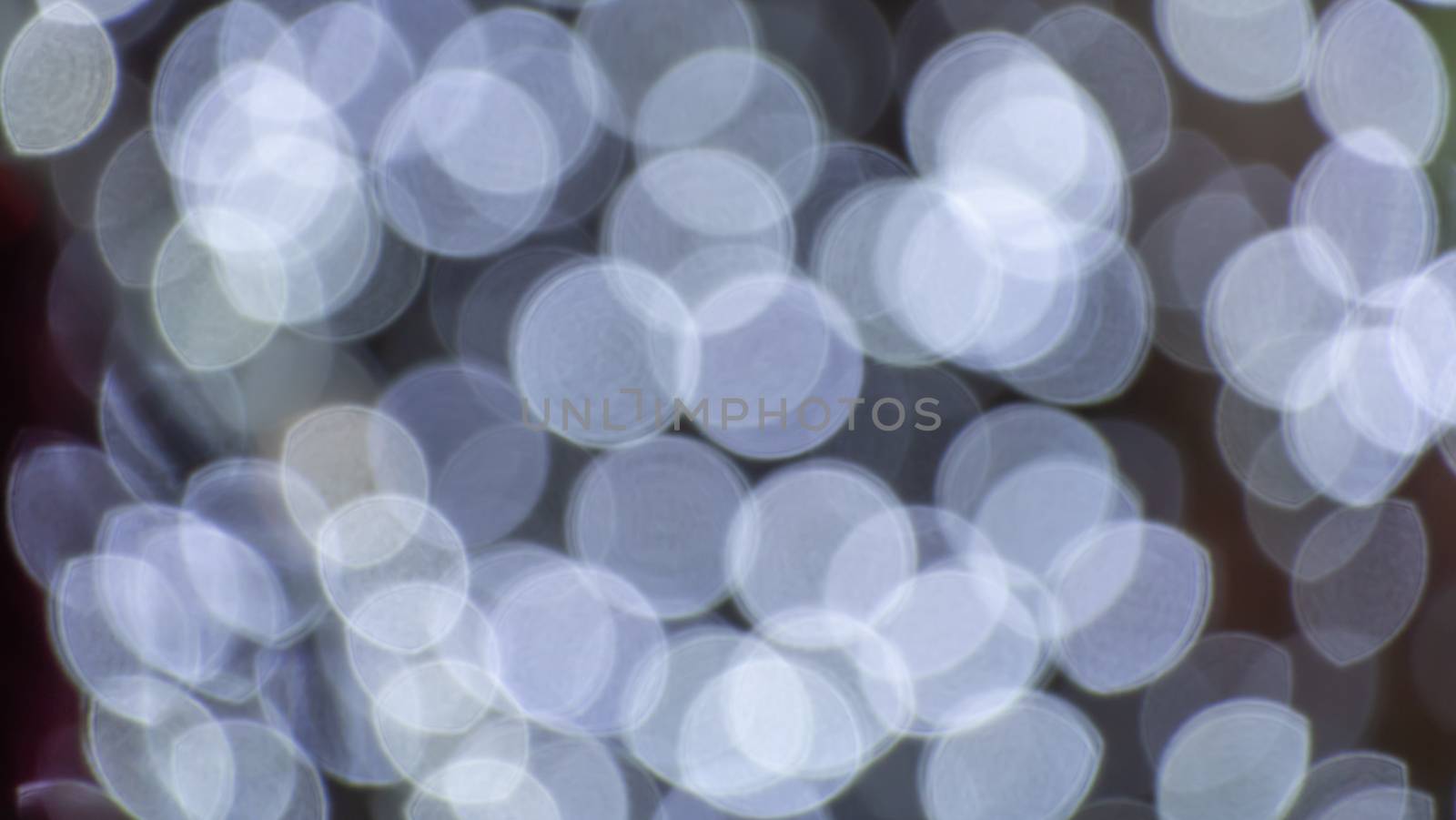 Abstract & Festive background with bokeh defocused lights