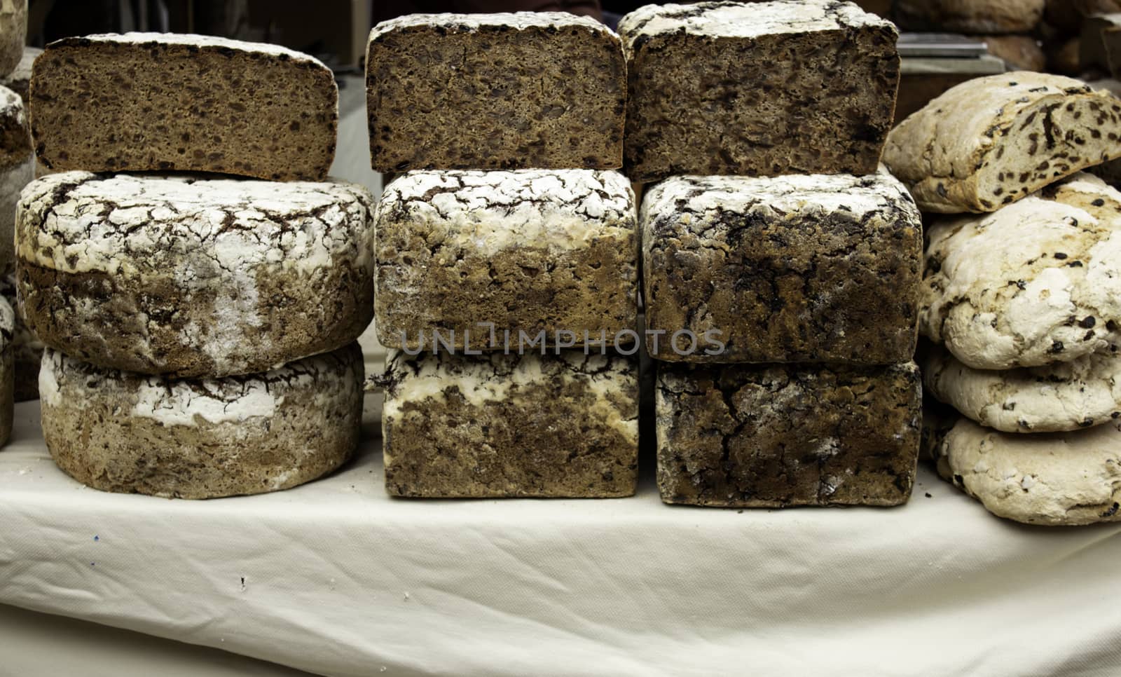 Healthy wholemeal bread by celiafoto