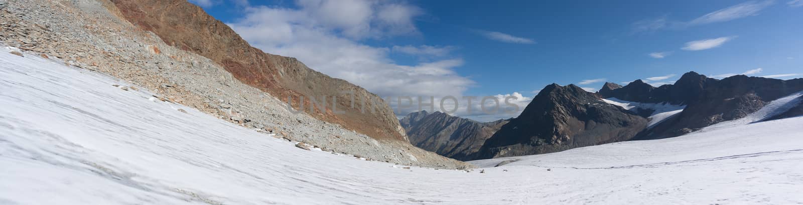 High Alps Summit panorama by javax